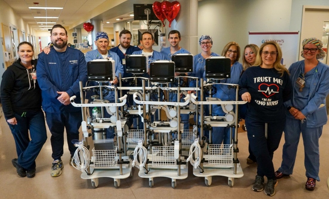St. Joseph’s Health Expands Access to Advanced Life-Saving Care in Central New York with Five New Medtronic VitalFlow ECMO Machines
