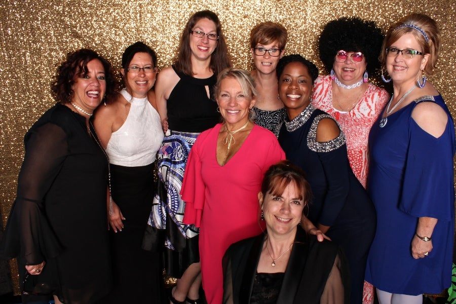 Photo of Volunteers at event.