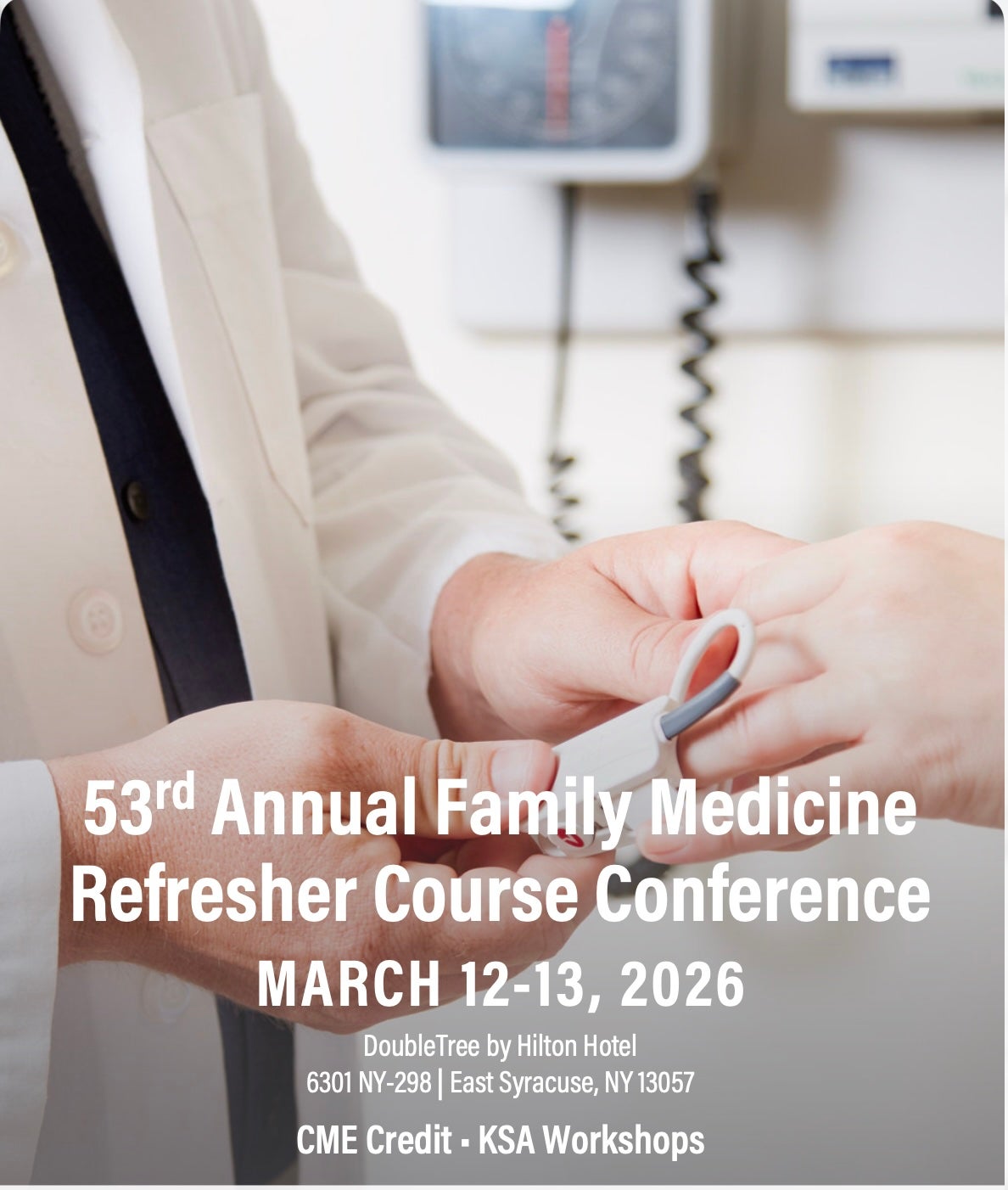 Annual Family Medicine Refresher brochure cover
