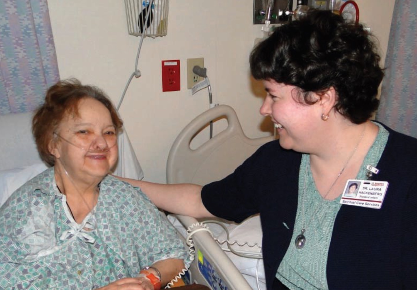 Patient Visit from Spiritual Care Team