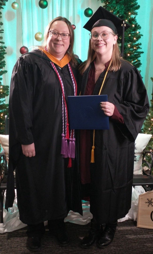 Kerrigan, RN (St. Joseph’s College of Nursing) and Heather, RN (Patient Care Unit 2–5)