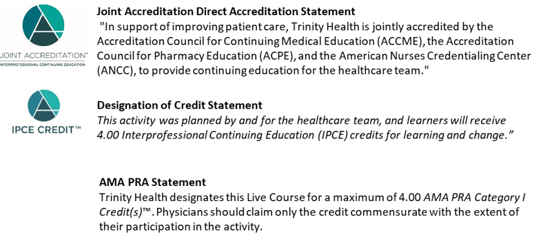 Joint Accrediation Statement